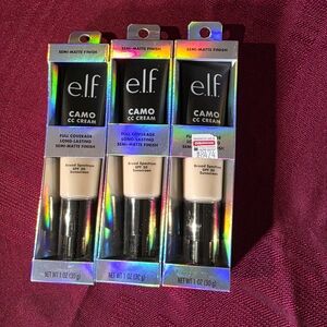 ELF Camo CC Cream - Light/Beige Shades (3 Pack)